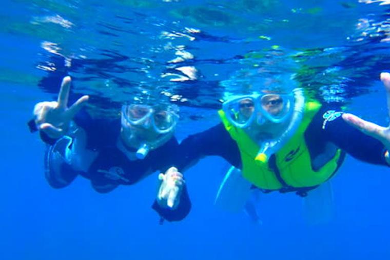 宮古島　シュノーケリング