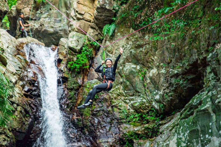 シャワークライミング＆キャニオニング