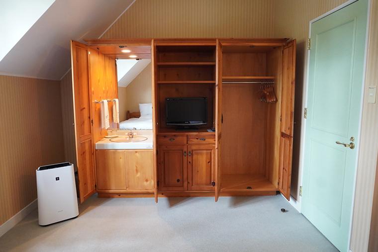 フォレストヴィラ　寝室