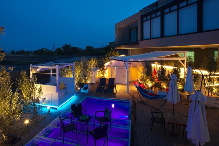 島原唯一の掛け流し海見露天の宿　ホテル南風楼