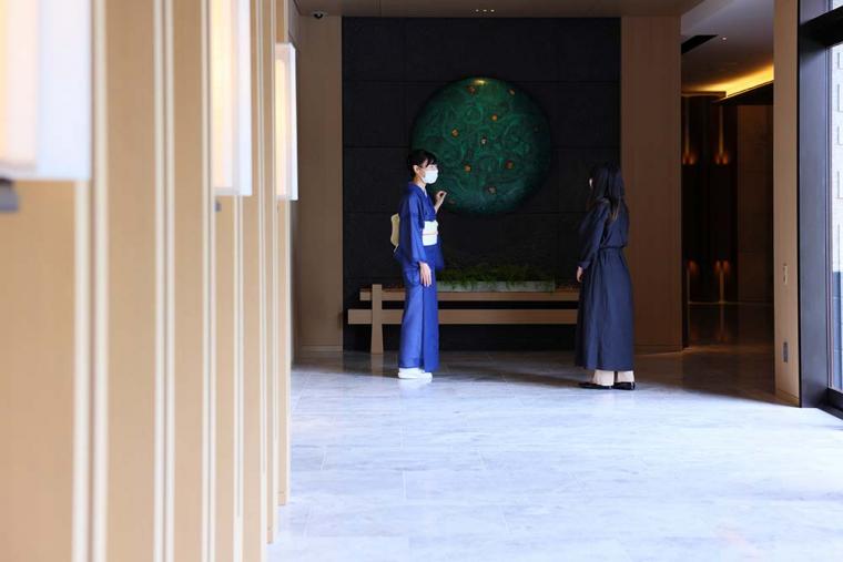 HOTEL THE MITSUI KYOTO 館内アートツアー