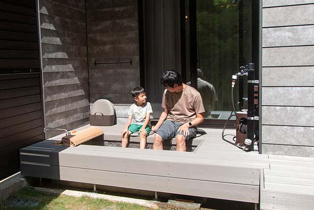 2021年7月開業！箱根で「客室半露天＆足湯」を貸切！源泉かけ流しのリゾートヴィラ