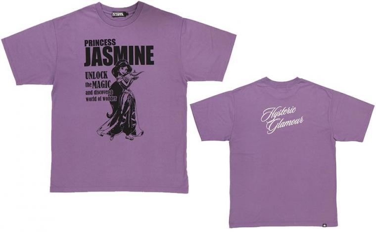 「ヒステリック グラマー」プロデュース ディズニープリンセスTシャツ