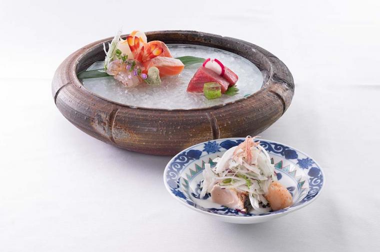 ベネッセハウス ミュージアムレストラン 一扇 ディナー