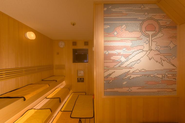 ふじやま温泉　サウナ