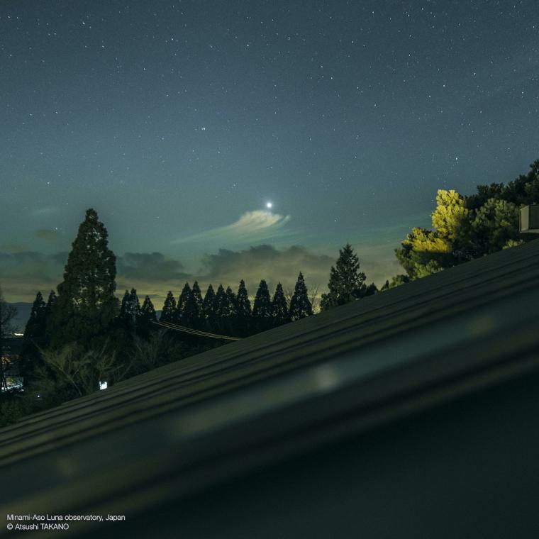 南阿蘇ルナ天文　「宵の明星」金星