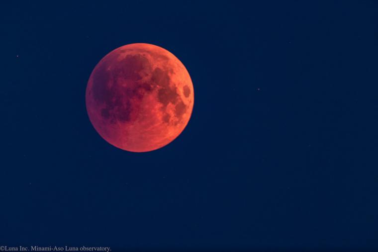 南阿蘇ルナ天文台　月食