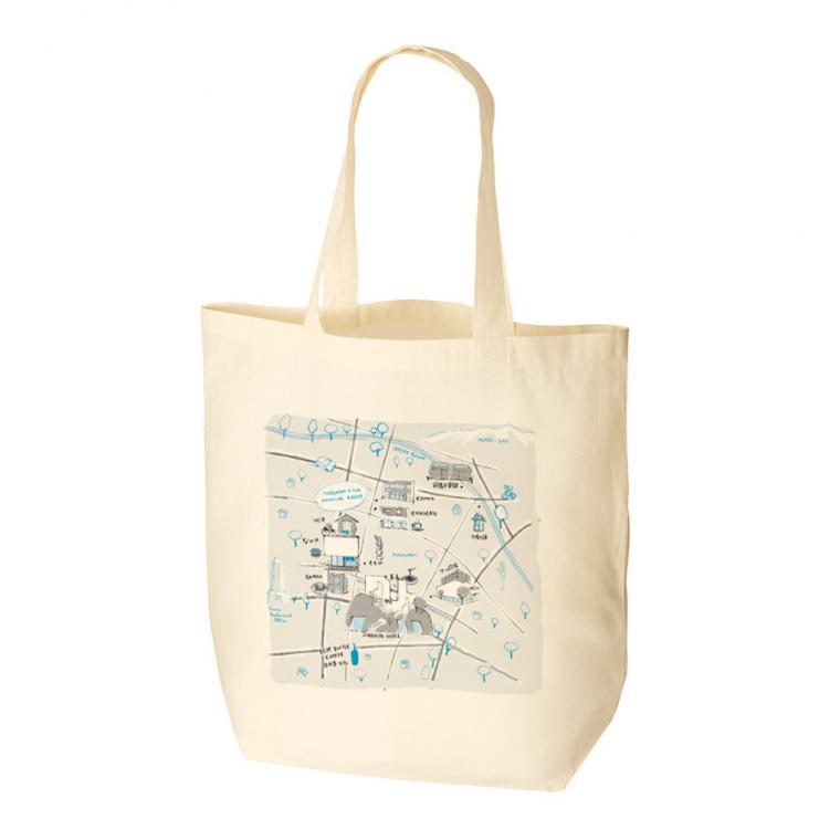 「ブルーボトルコーヒー × なか又 前橋まちなかトートバッグ（2,200円）」も限定発売