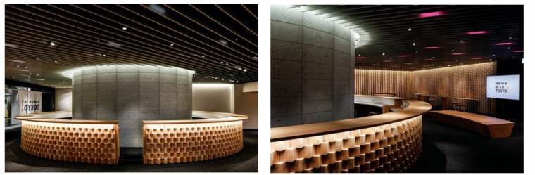 ツーリスト向けの情報カウンターも