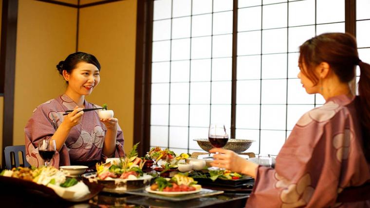有馬温泉 御幸荘 花結び 夕食