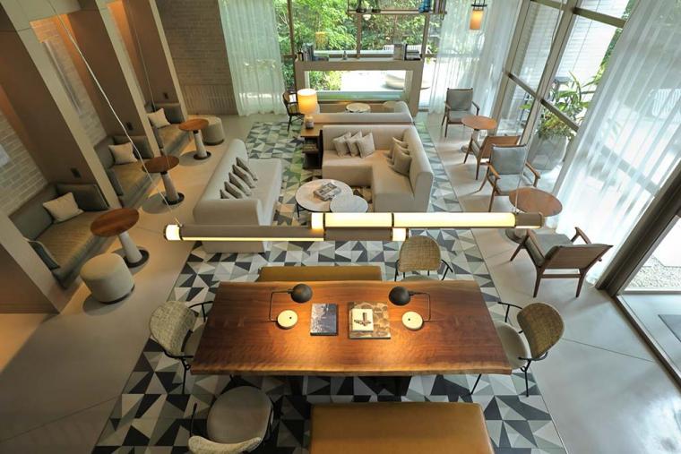 ゼンティス大阪 ゲストラウンジ