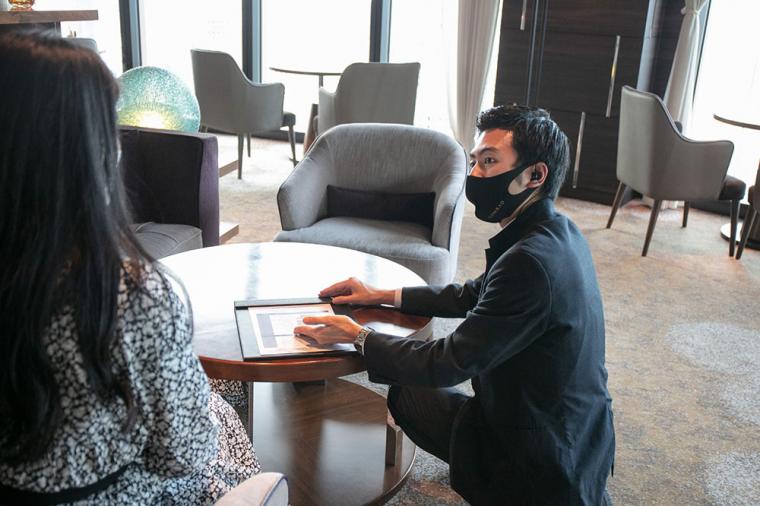 コンラッド大阪 エグゼクティブラウンジ