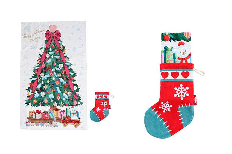 ダッフィーのクリスマス2021 タペストリー