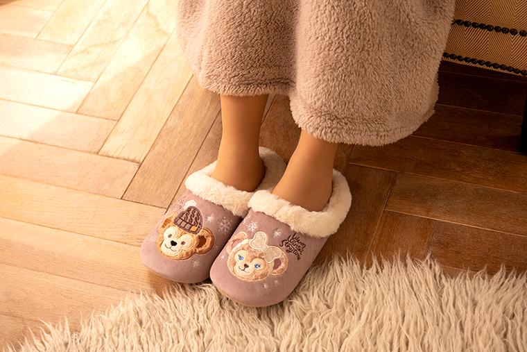 ダッフィーのクリスマス2021 ルームシューズ