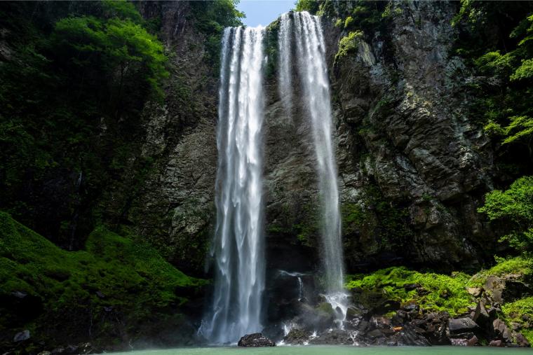 福貴野の滝　滝つぼ