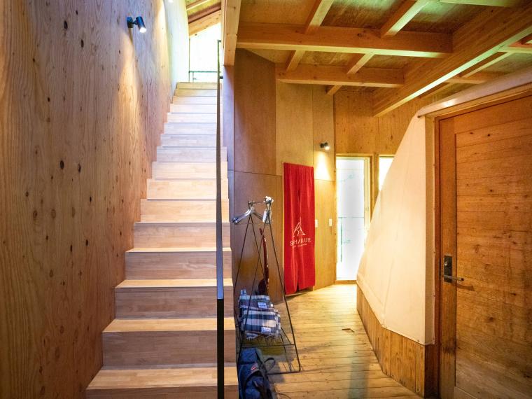 2階のテラスでBBQ！