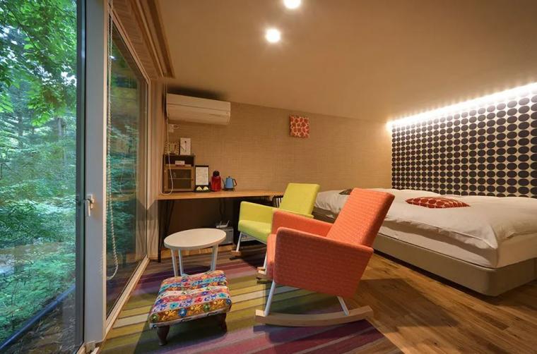 温泉グランピング　シマブルー　部屋