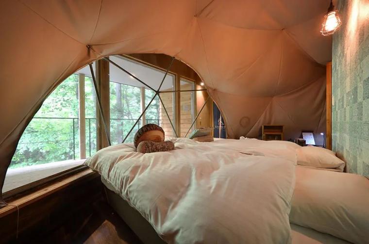 温泉グランピング　シマブルー　アイランドブルー