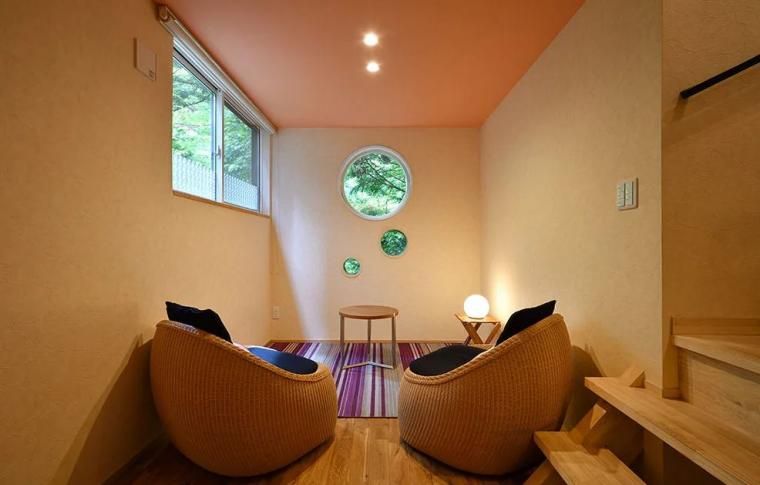 個性あふれるキャビン