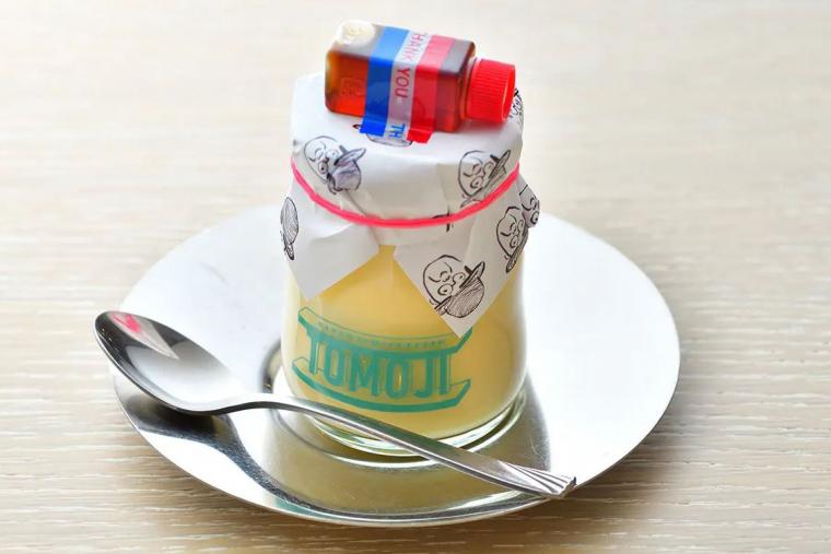 「TOMOJI」のプリン