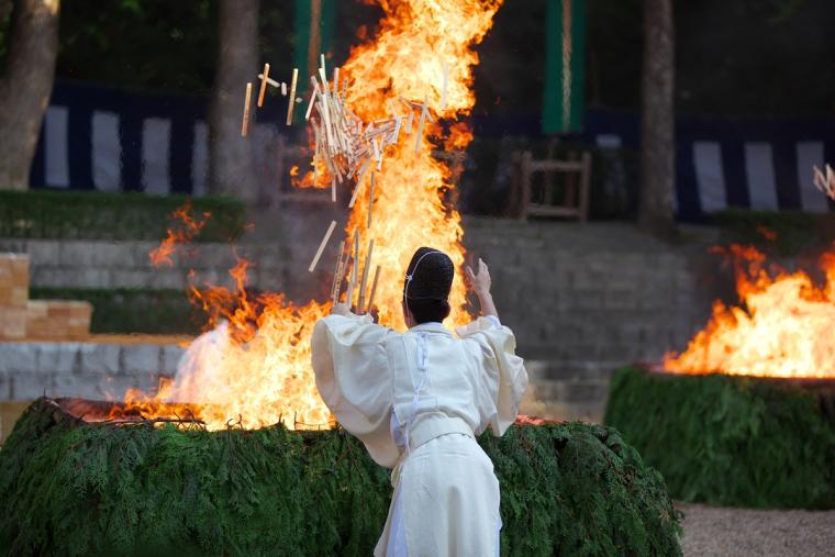 伏見稲荷大社 火焚祭