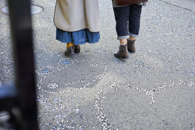 下呂温泉カエルの絵