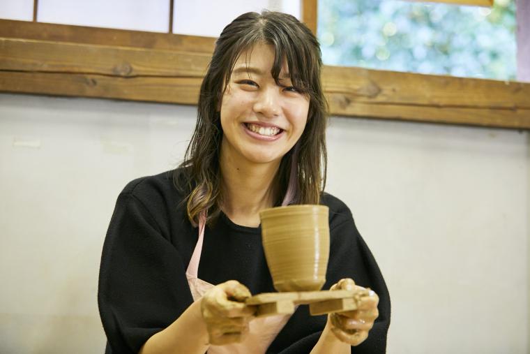 陶芸体験完成