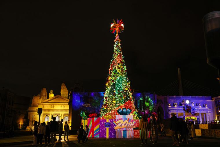 USJクリスマス2021 クリスマス・ツリー