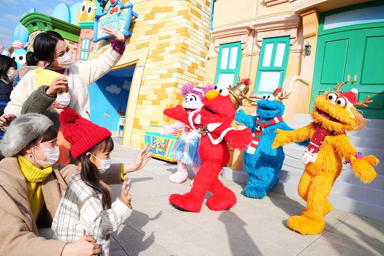 USJクリスマス2021 セサミストリート