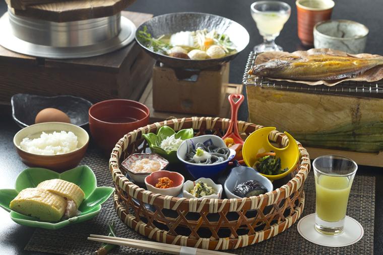 夕日ヶ浦温泉 佳松苑はなれ櫂 朝食