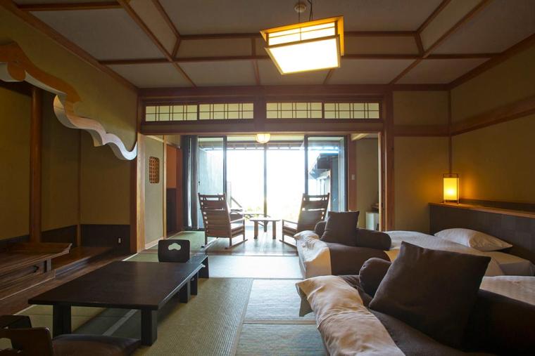 夕日ヶ浦 佳松苑 はなれ櫂 露天風呂付き客室