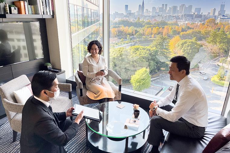 ホテルニューオータニ エグゼクティブハウス 禅　クラブラウンジZEN HOUSE