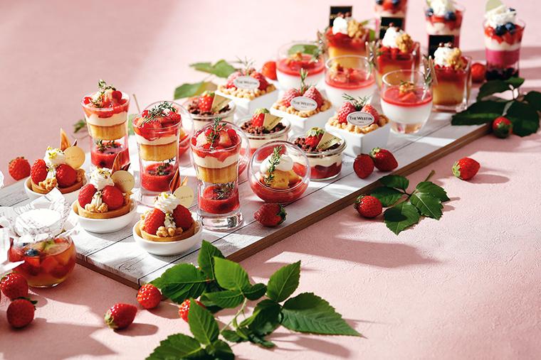 ウェスティンホテル東京「ザ・テラス」 いちごビュッフェ