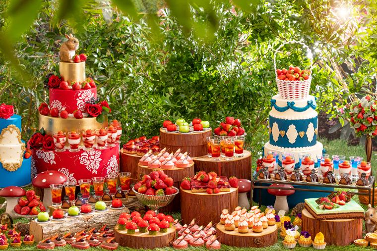 コンラッド東京「セリーズ」 いちごビュッフェ