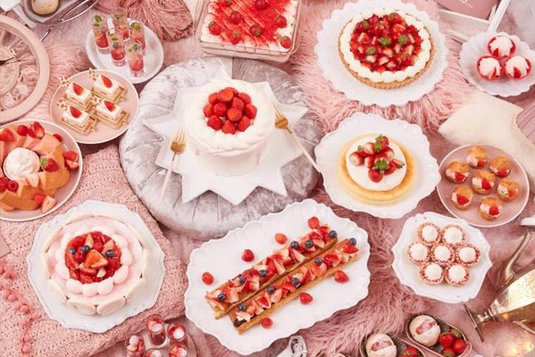 京王プラザホテル「オールデイダイニング＜樹林＞」 いちごビュッフェ