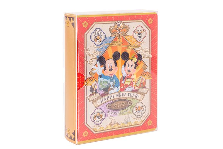 東京ディズニーリゾートのお正月2022 ポストカードホルダー