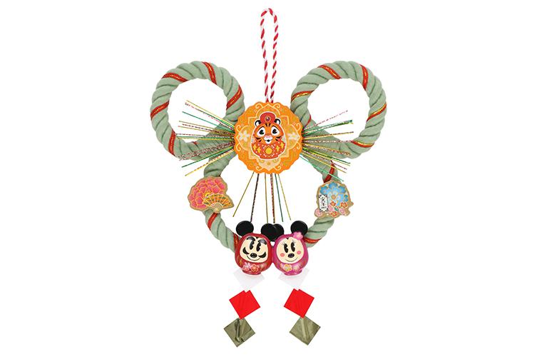 東京ディズニーリゾートのお正月2022 しめ飾り