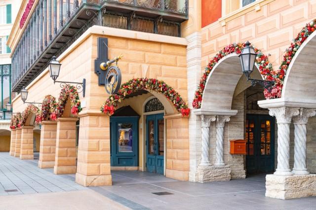 東京ディズニーシー　クリスマス　輝くツリーがゲストをお迎え