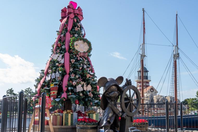 東京ディズニーシー　クリスマス　撮影スポットがたくさん！ ケープコッドのクリスマス