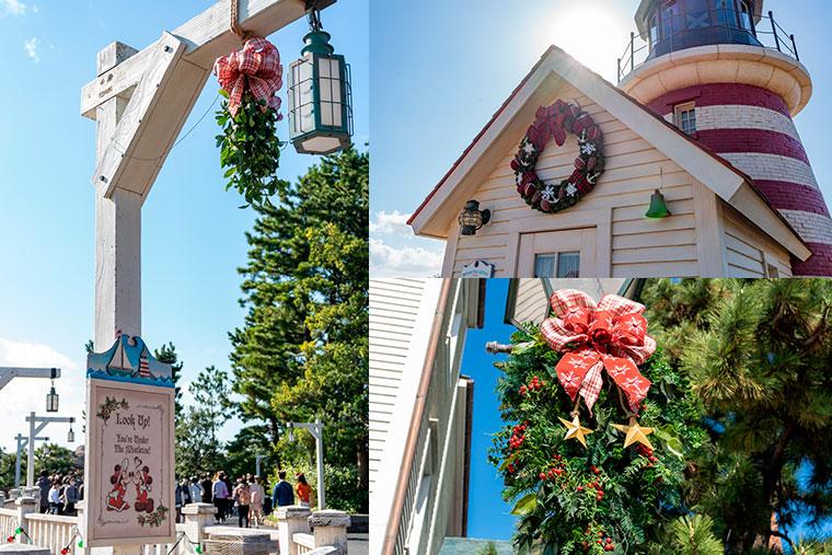 東京ディズニーシー　クリスマス　撮影スポットがたくさん！ ケープコッドのクリスマス