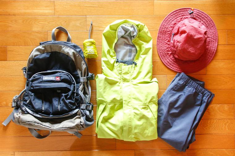 サンカラ屋久島 レンタル登山グッズ