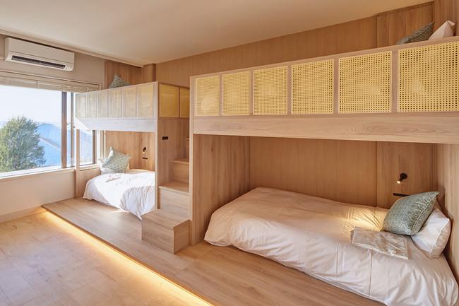 子供が喜ぶ！二段ベッドのある客室