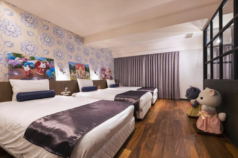 1日1室限定の「シルバニアファミリールーム」