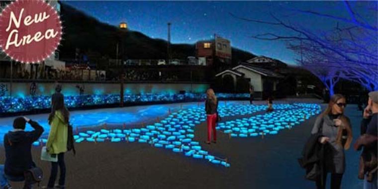 音信川うたあかり　お魚たちの夢エリア