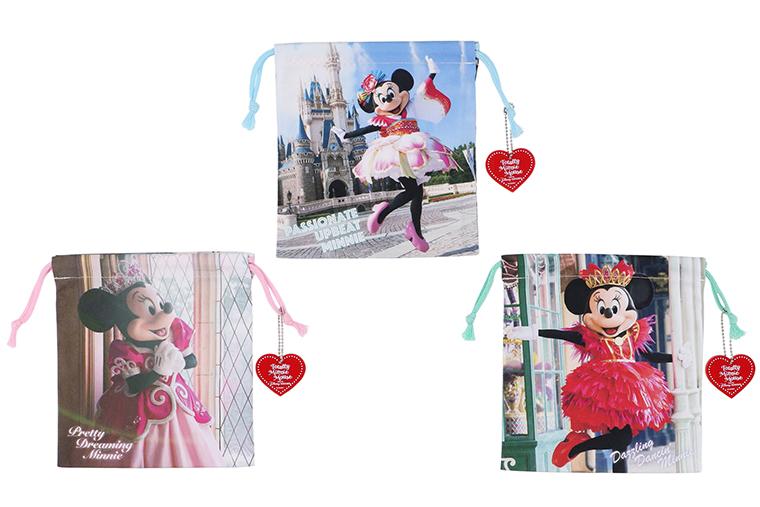 トータリー・ミニーマウス きんちゃくセット