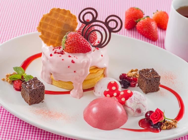 トータリー・ミニーマウス スペシャルパンケーキセット