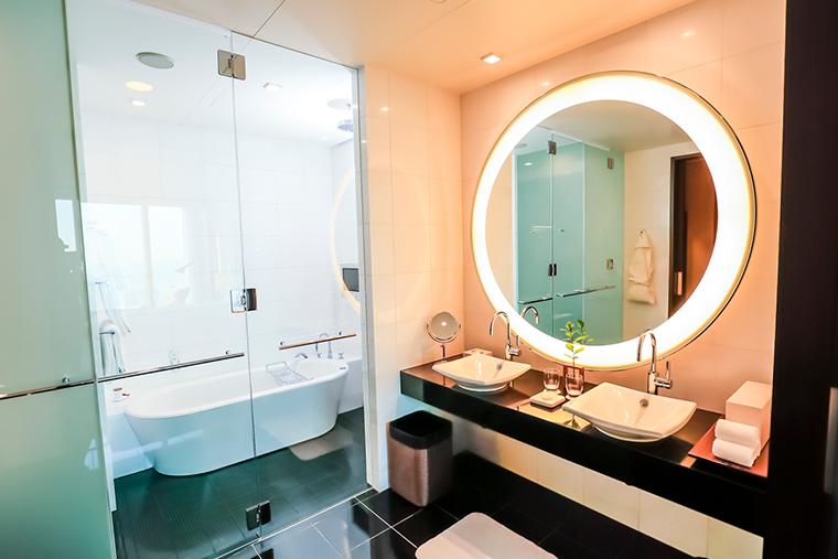 コンラッド東京　エグゼクティブベイビュースイート　シンク