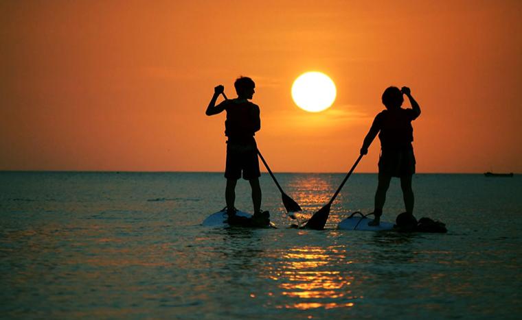 石垣島 冬のSUP体験ツアー