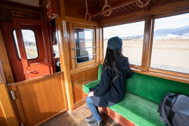 群馬県 上毛電気鉄道運転体験 電車 デハ101