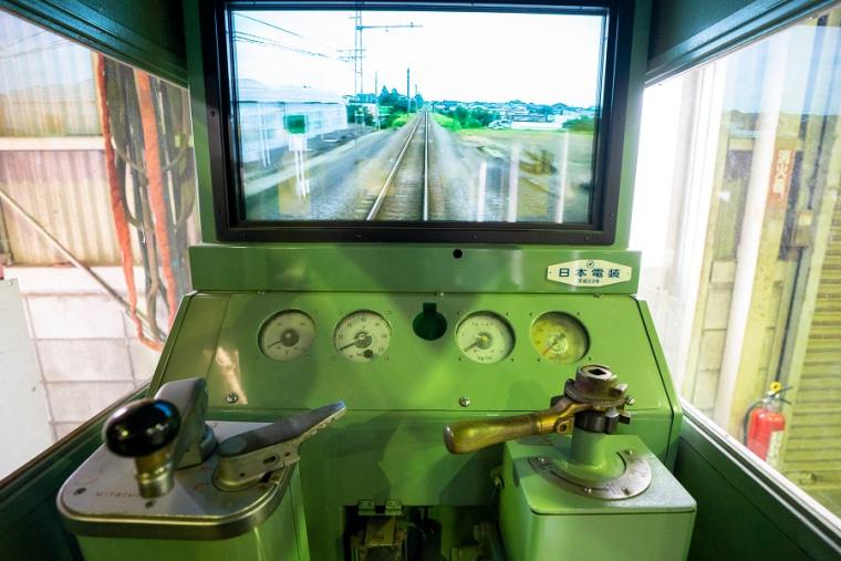 群馬県 上毛電気鉄道運転体験 電車 デハ101